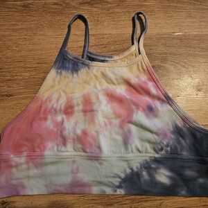 SO Multicolor Tie-Dye Bra